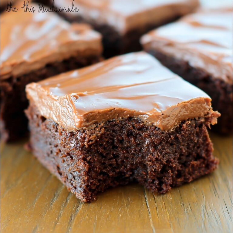 Lunch Lady Brownies Recipe