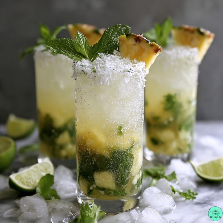 Pineapple Coconut Mojito Recipe
