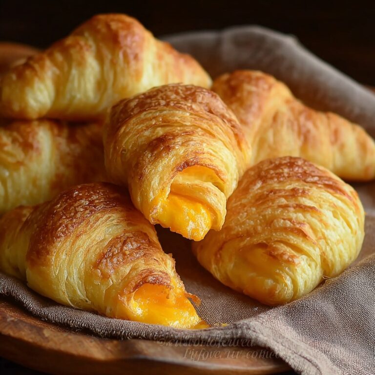 Cheesy Crescent Rolls with Garlic and Herbs Recipe