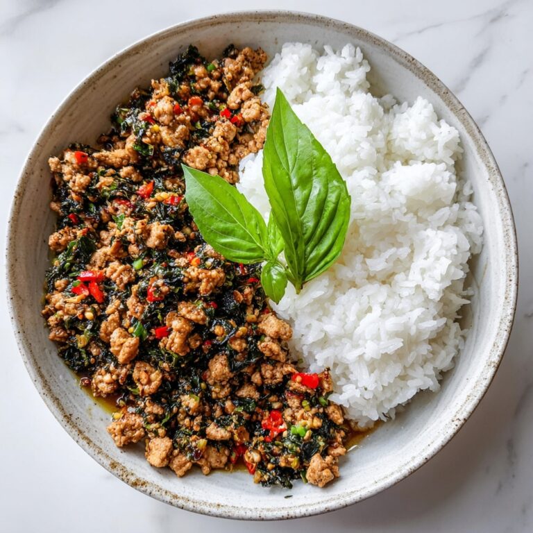 Spicy Thai Basil Chicken (Pad Krapow Gai) Recipe