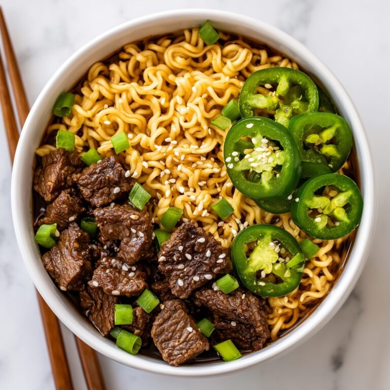 Mongolian Beef Ramen Stir-Fry Recipe
