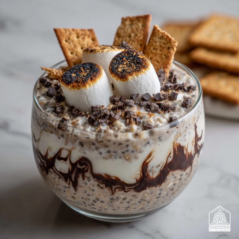 S’mores Overnight Oats Chocolate Recipe