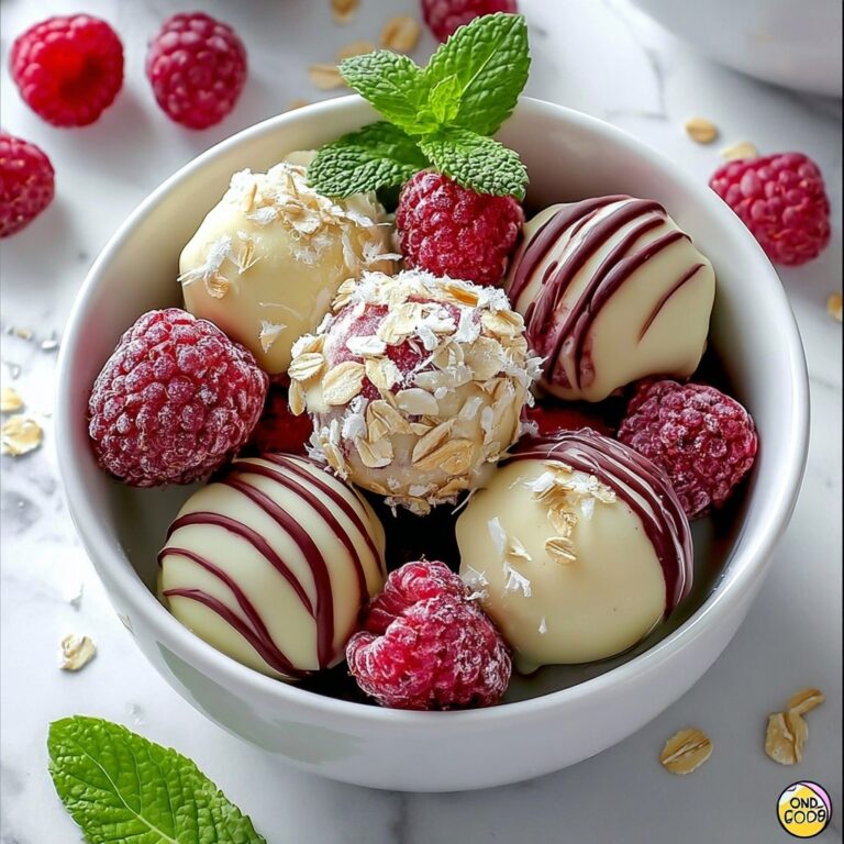 White Chocolate Raspberry Cheesecake Balls: A Decadent Dessert Recipe You’ll Love Recipe