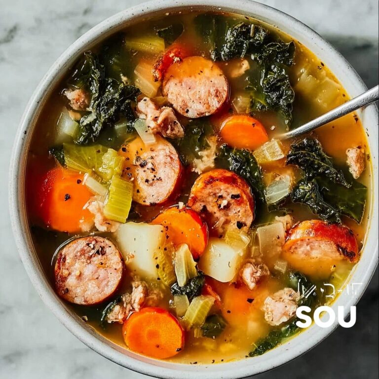 Hearty Chicken Sausage and White Bean Soup Recipe