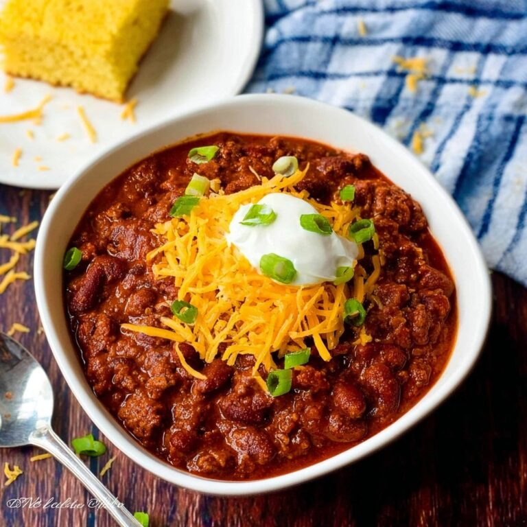 Slow Cooker Chili Recipe
