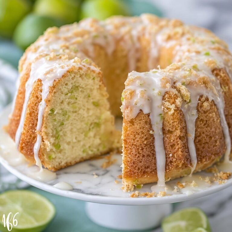 Key Lime Pound Cake Recipe