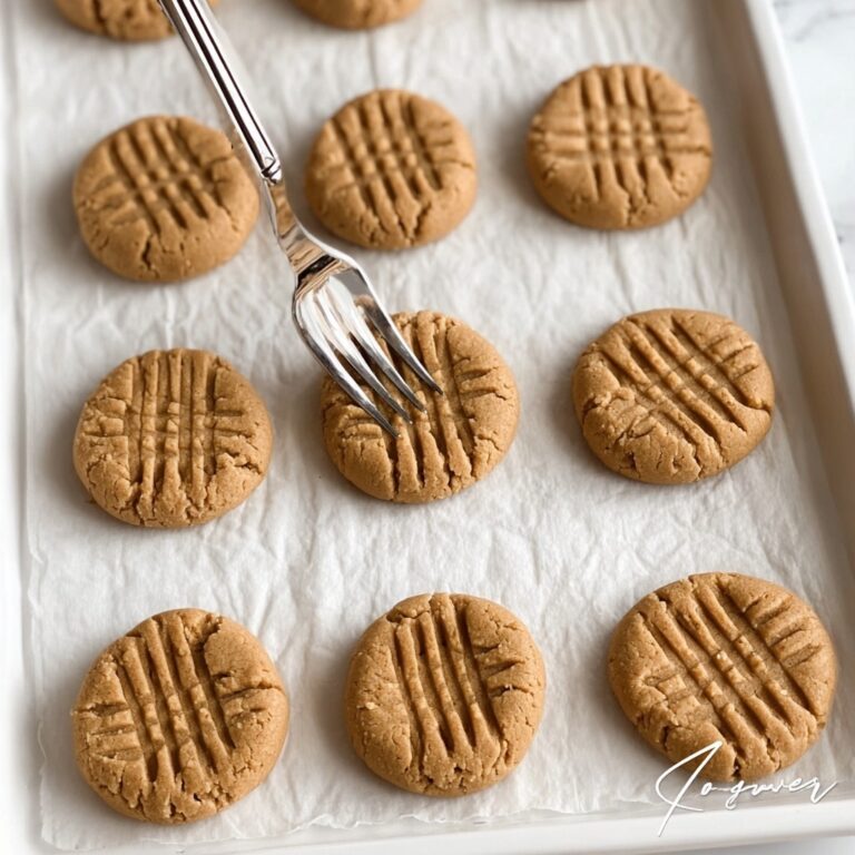 Flourless Peanut Butter Cookies (Gluten-Free) Recipe