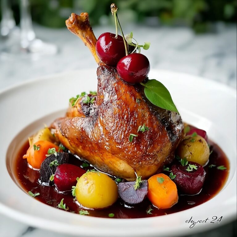 Roast Partridge with Red Currant Sauce Recipe