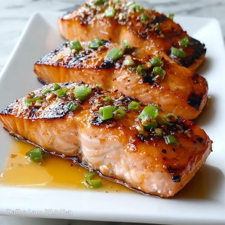 Honey Garlic Salmon Bites Recipe