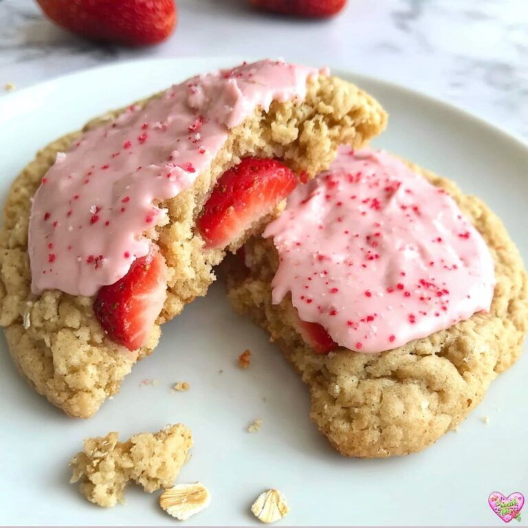 Strawberry Iced Oatmeal Cookies: 5 Sweet Secrets to Love Recipe