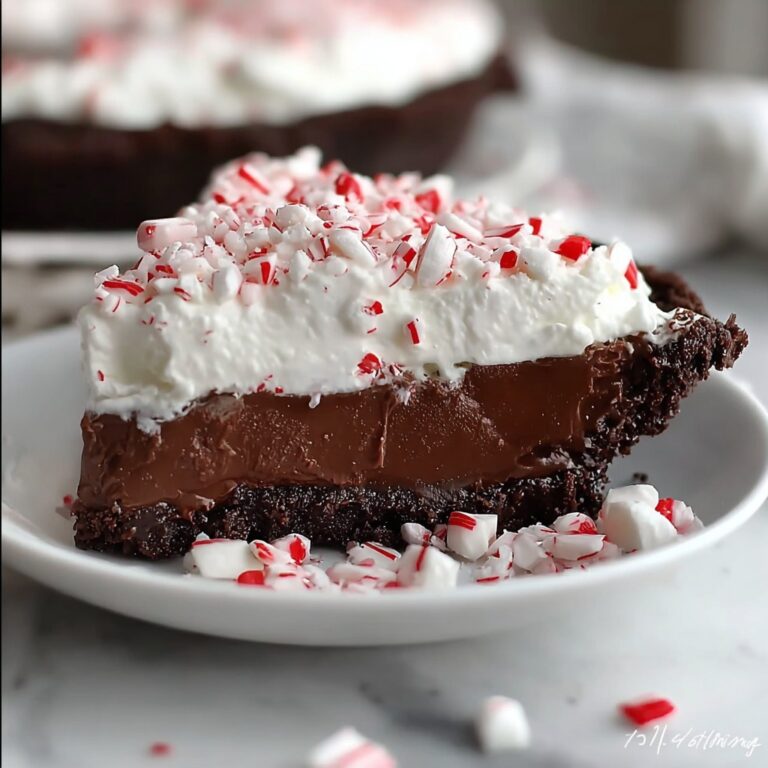 Chocolate Peppermint Christmas Tart: 5 Festive Delights Recipe