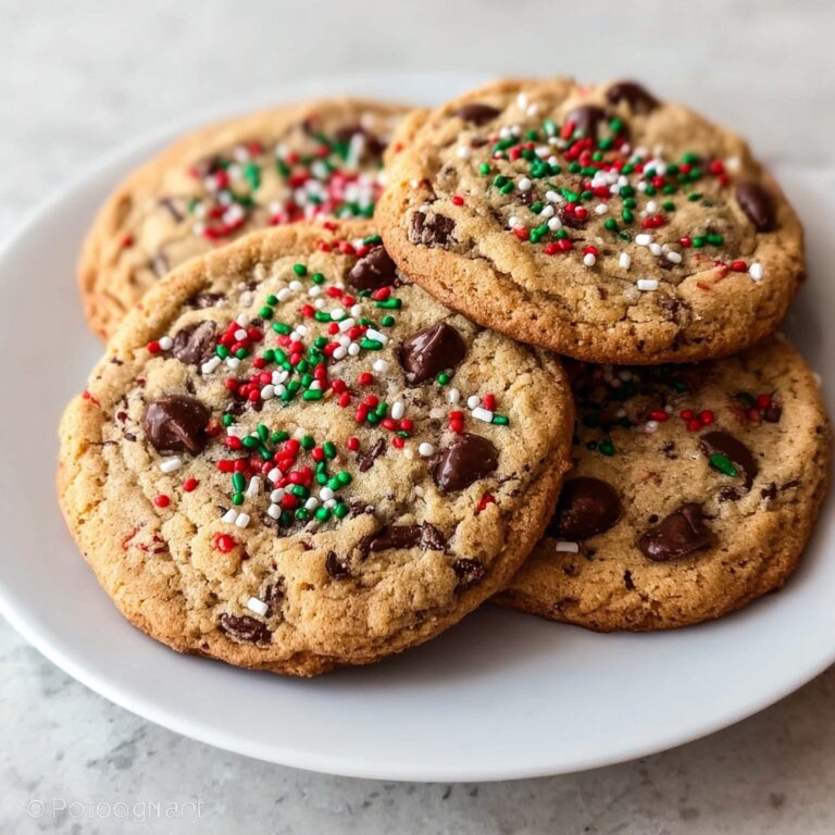 Christmas Chocolate Chip Cookies to Melt Your Heart Recipe
