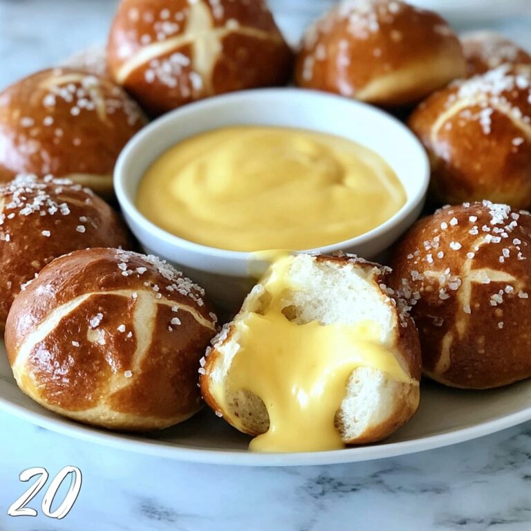 Soft Pretzel Bites with Cheese Dip: 5 Reasons to Indulge Recipe