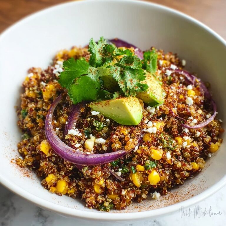 Elote Style Quinoa Salad Recipe