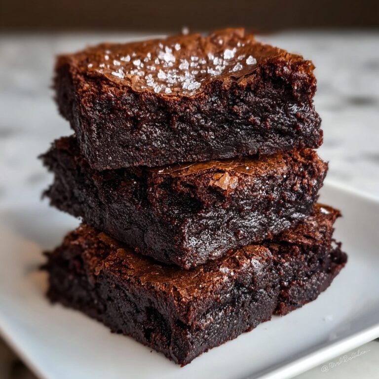 Extra Fudgy Brownies with Coconut Oil Recipe