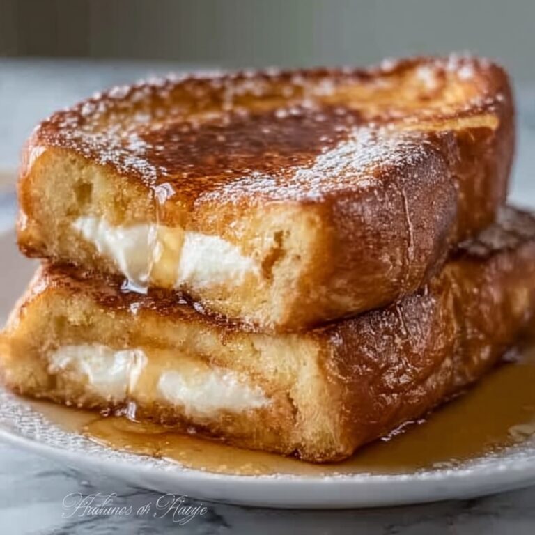 Churro Stuffed French Toast with Cinnamon Sugar Recipe