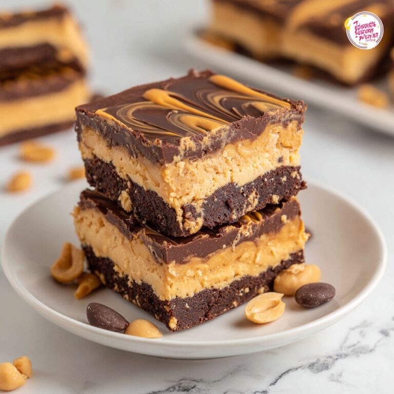 Peanut Butter Stuffed Brownies Recipe