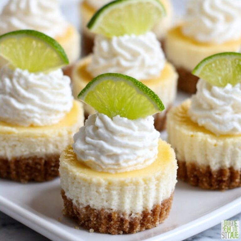 Mini Margarita Cheesecakes Recipe