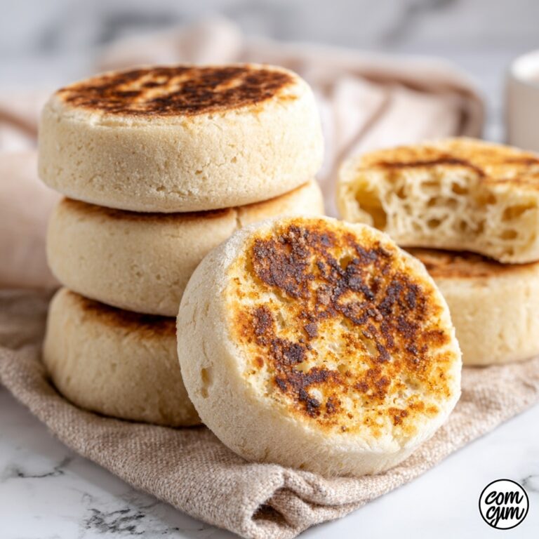 Sourdough Discard English Muffins Recipe