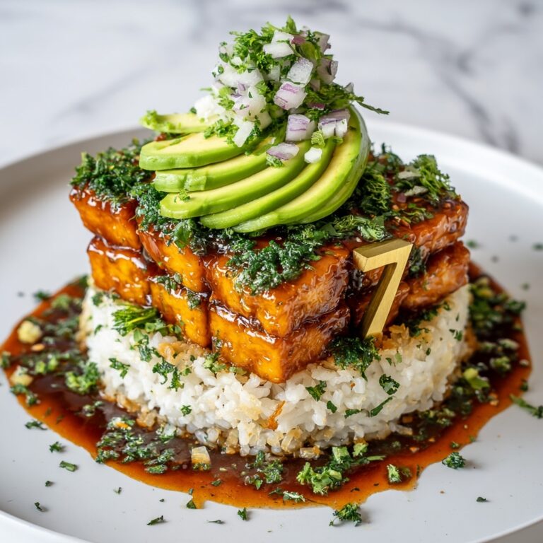 Avocado Rice Stack That Delights Recipe