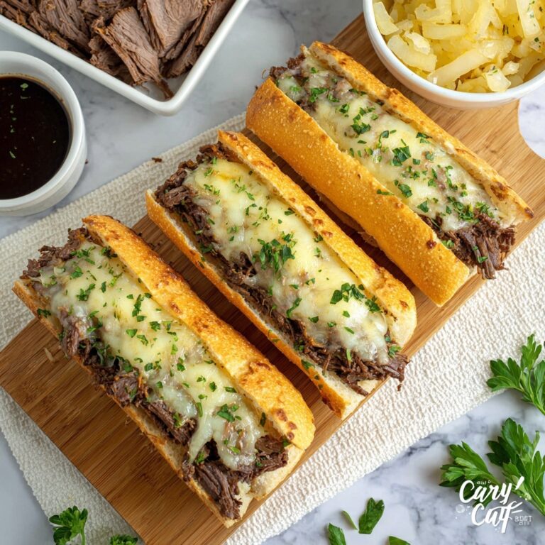 Slow Cooker French Dip Sandwiches Recipe