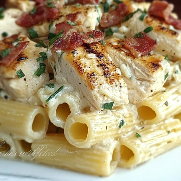 Creamy Ricotta Chicken Pasta with Spinach and Parmesan Recipe