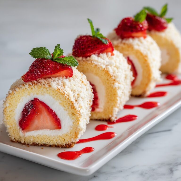 Strawberry Shortcake Cheesecake Sushi Rolls Recipe