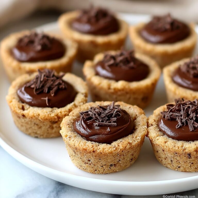 Buttery Ganache Cookie Cups Recipe