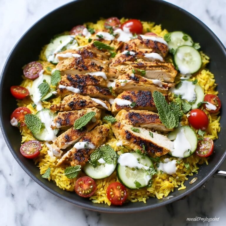 Lemon Herb Chicken Shawarma Casserole Recipe