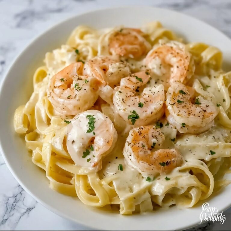 Irresistible Shrimp Fettuccine Alfredo Recipe