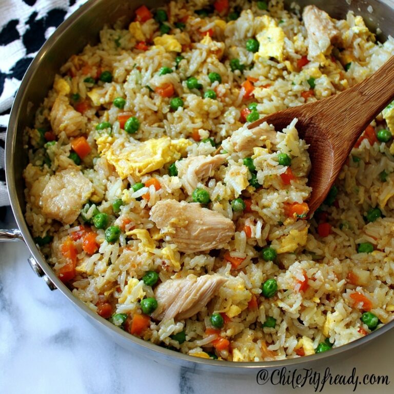 Chicken Fried Rice with Teriyaki and Veggies Recipe