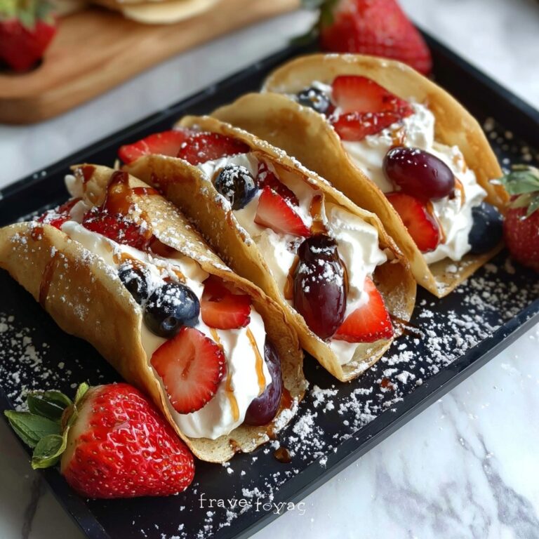Pancake Tacos for a Sweet Twist Recipe