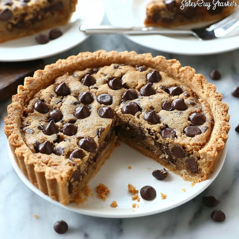 Deep Dish Cookie Pie Recipe